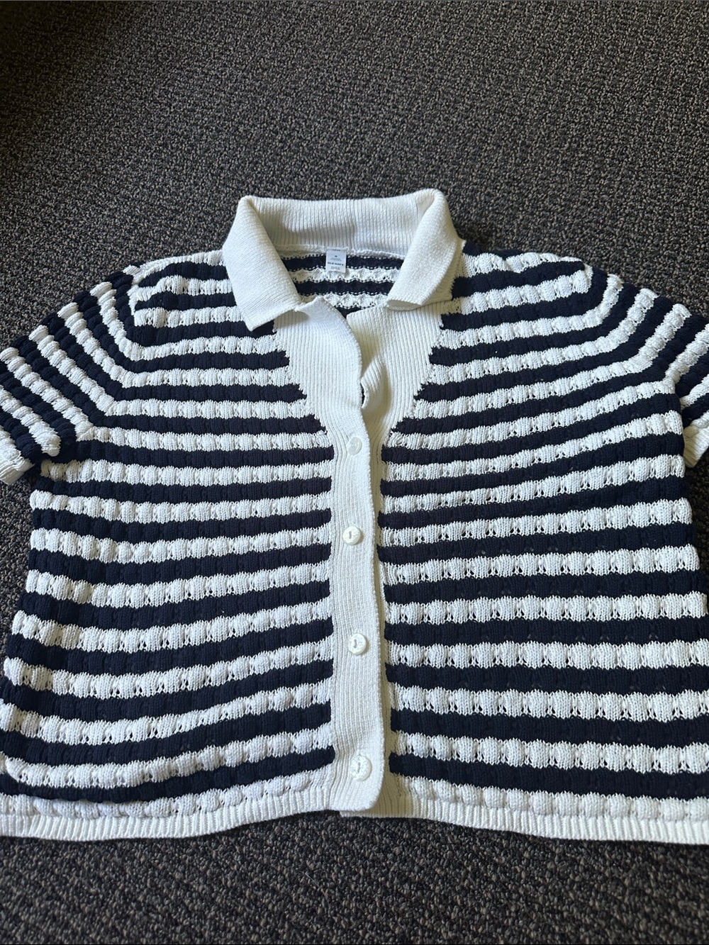 Old navy button down cardigan tee